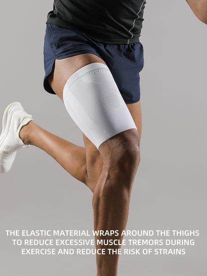 VBOSi 1 Pair Breathable Anti Slip Elastic Thigh Sleeve