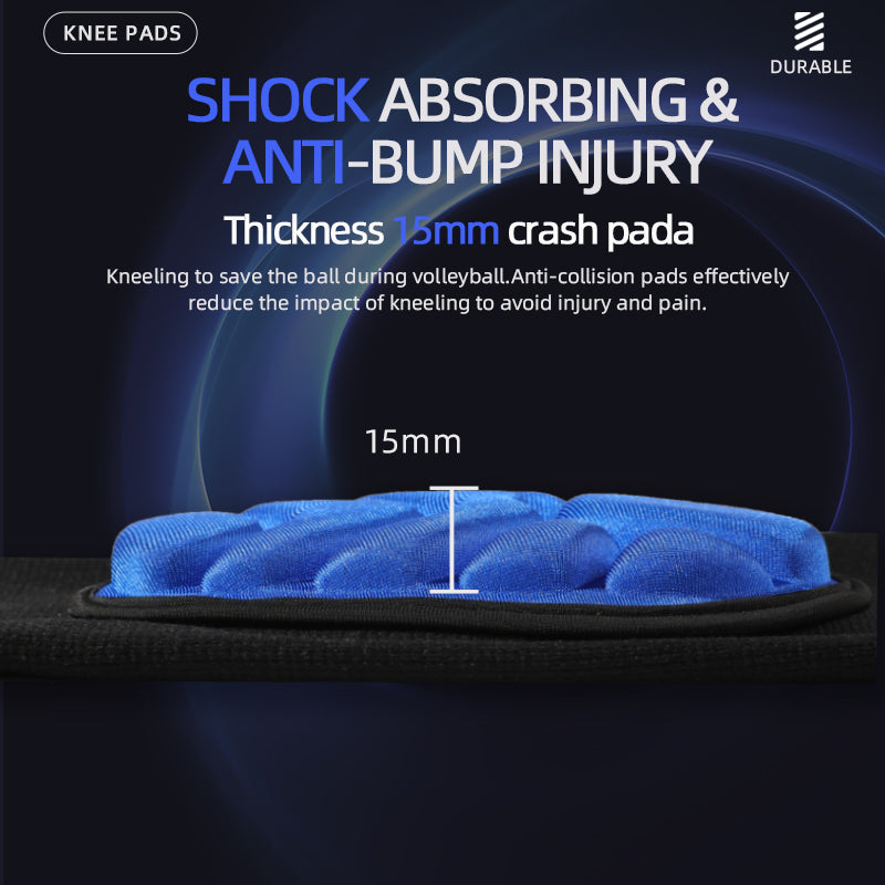 VBOSi 1 Pair Elastic Volleyball Knee Support Pads