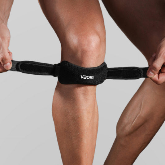 Correa de rodilla de neopreno ajustable para aliviar el dolor - Rodillera deportiva