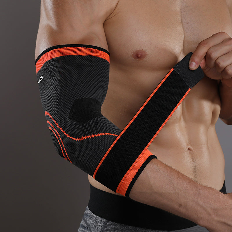 VBOSi 1 Pair Elbow Support Sleeve with Adjustable Strap