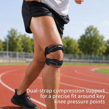 VBOSi 1 Piece Knee Support Silicone Shock Absorption Brace