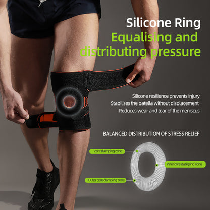 VBOSi Adjustable Open Patella Brace with Stabilizers