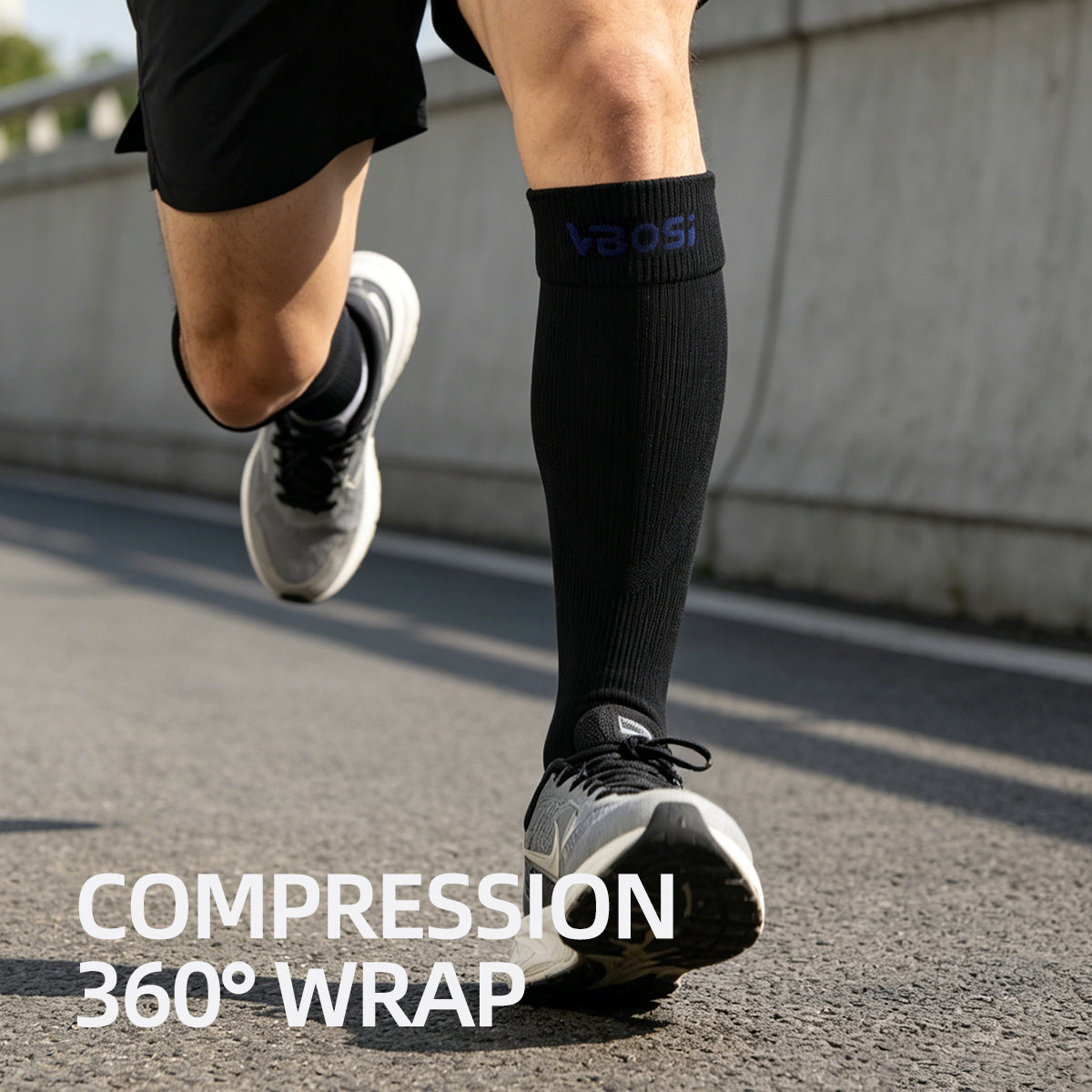 VBOSI Breathable Non-Slip Knit  Calf & Ankle Sleeve