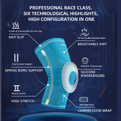 VBOSi Knee Support with Silicone Patella Pad