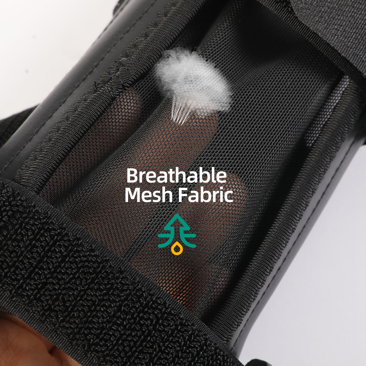 JINGBA SUPPORT 0208 Attelle de poignet en fer métallique Support de poignet pour tendinite Arthrite Soulagement de la douleur