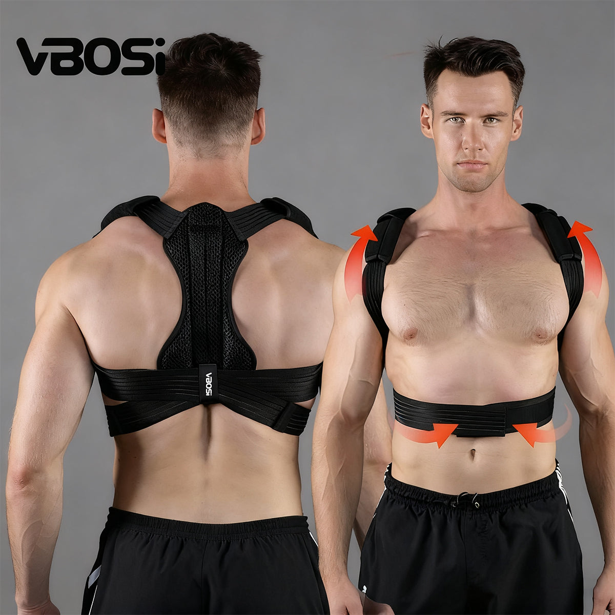 VBOSi Adjustable Back & Shoulder Support Posture Corrector