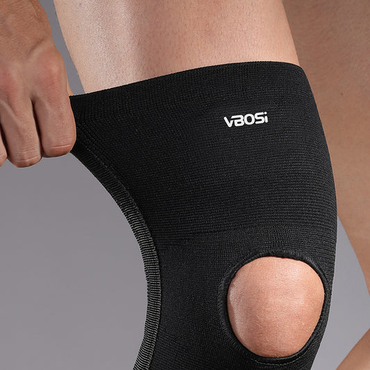 VBOSi 1 Pair Elastic Knee Support Sleeve with Stabilizer