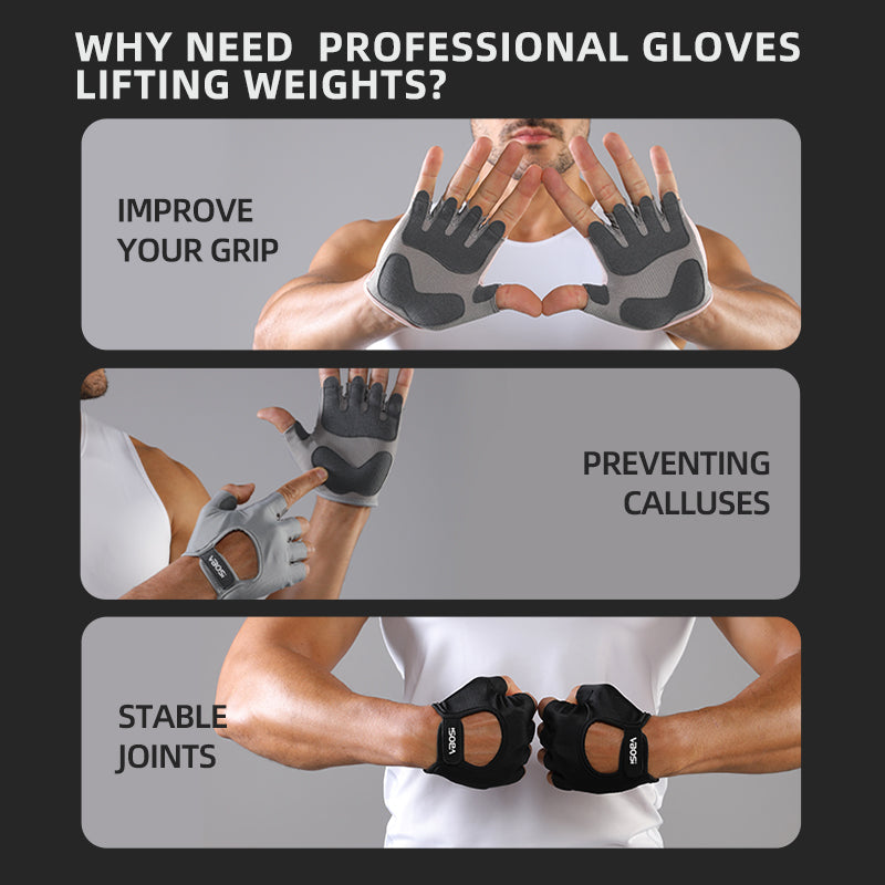 VBOSI Lightweight Breathable Fitness Gloves