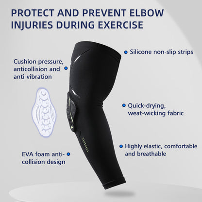 VBOSi 1 Pair Honeycomb Elbow Support Sleeve