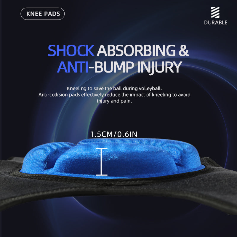 VBOSi 1 Pair Adjustable Volleyball Knee Support Pads