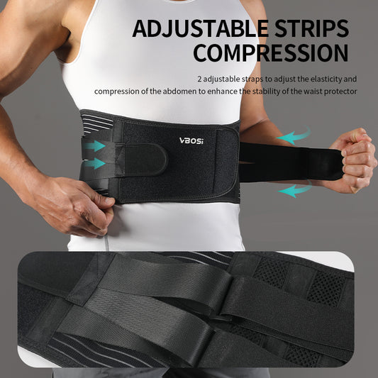 VBOSi Lower Back Lumbar Support Waist Belt