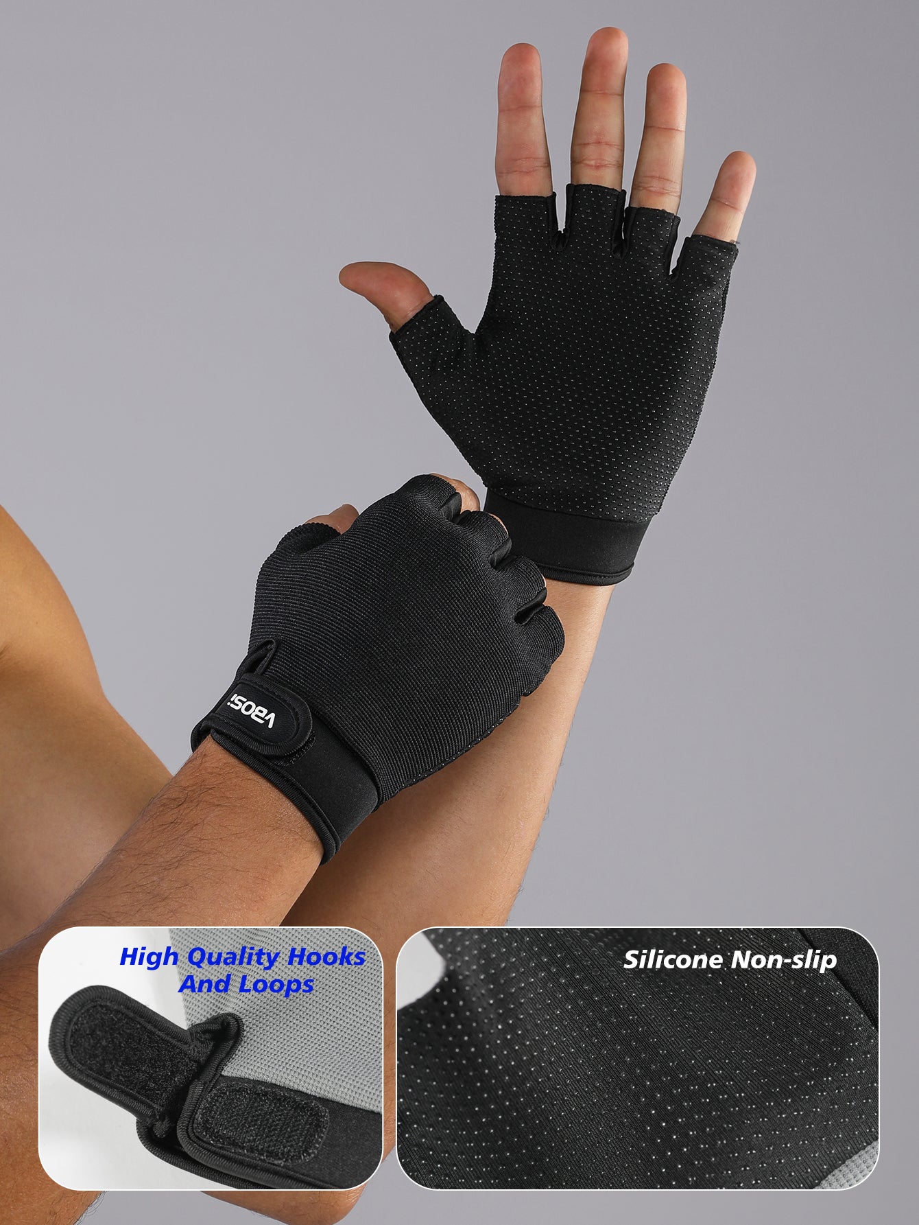 VBOSi Lightweight Breathable Fitness Gloves
