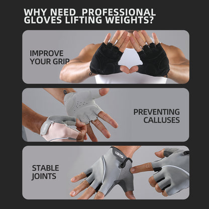 VBOSI Breathable Shock-Absorbing Fitness Gloves