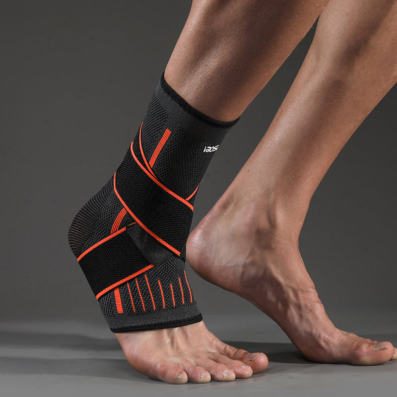 VBOSi 1 Pair Adjustable Strap Ankle Support Sleeve