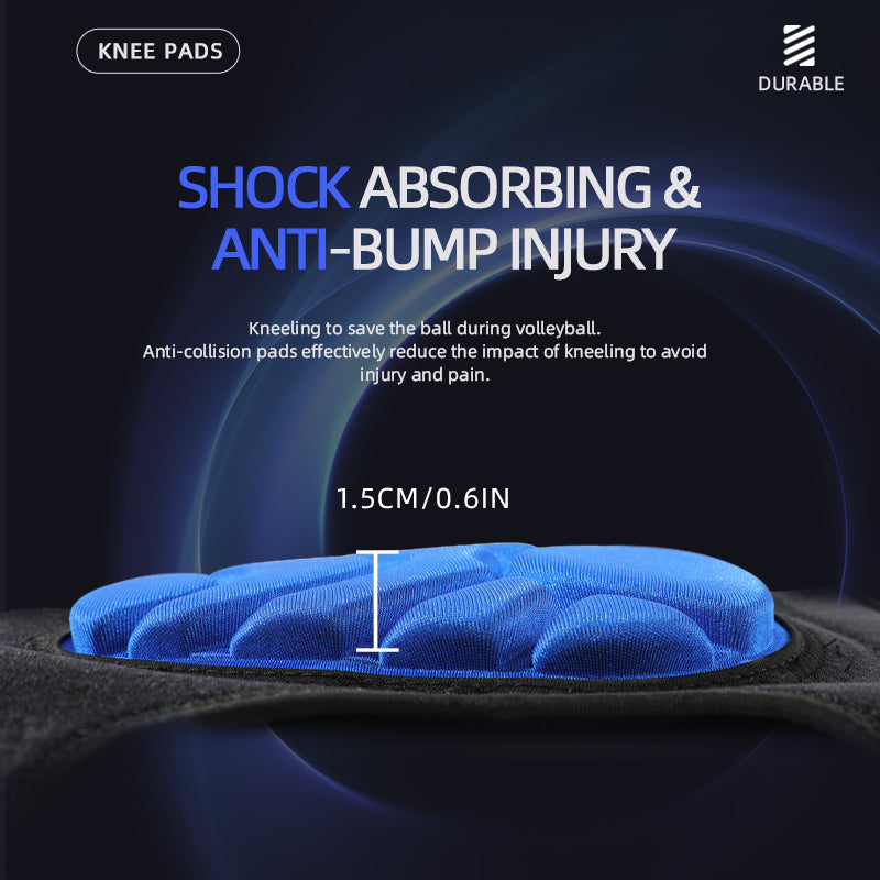VBOSi 1 Pair Adjustable Volleyball Knee Support Pads