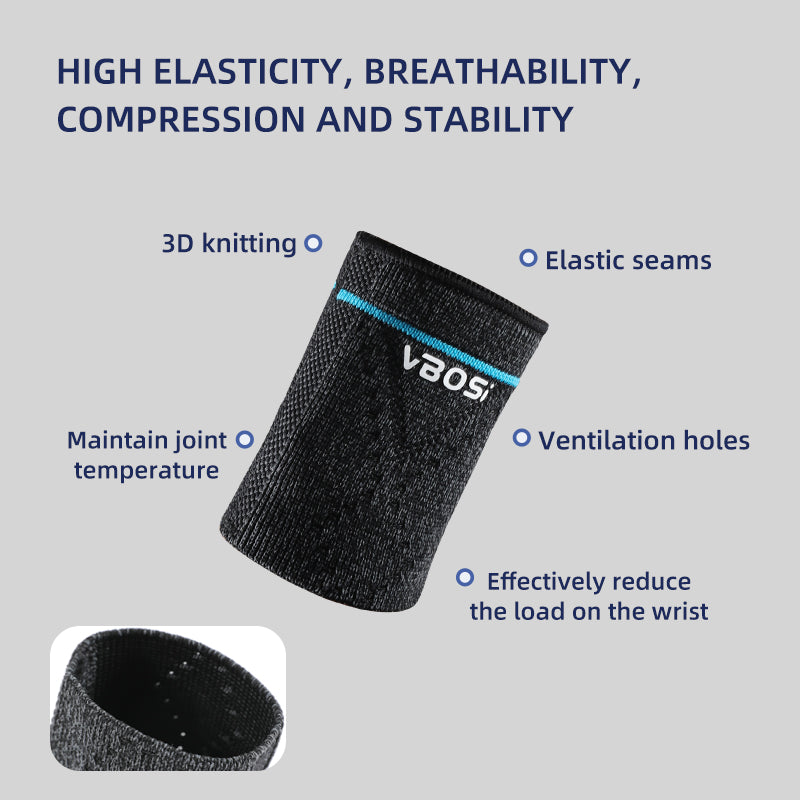 VBOSi 1 Pair Elastic Breathable Wrist Sleeve