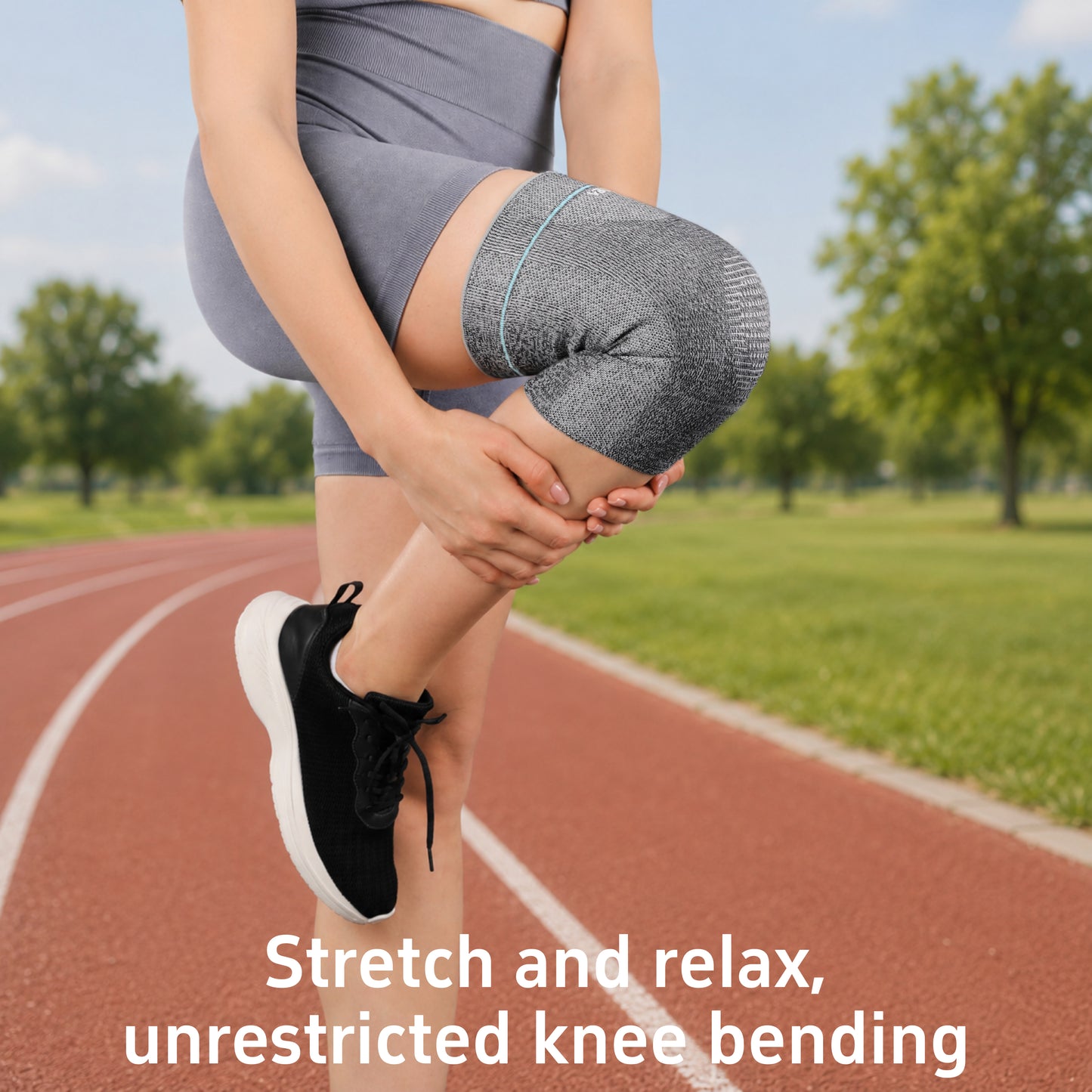 VBOSi Breathable Knit Knee Compression Sleeve