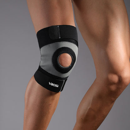 JINGBA SUPPORT 8138 Genouillère réglable pour volley-ball et basket-ball avec ceintures et genouillères de sport