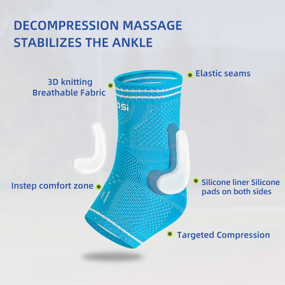 VBOSi 1 Piece Anti-slip Ankle Support with Silicone Pad