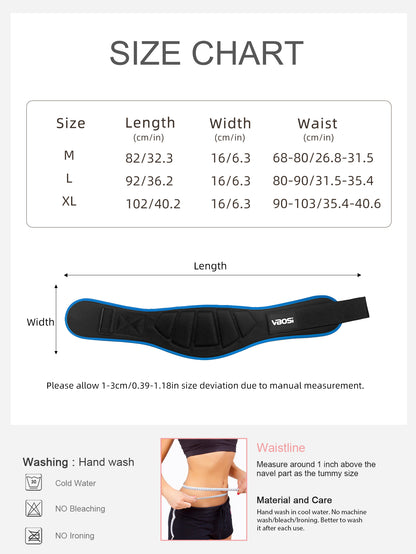 VBOSi Adjustable Lifting Belt Waist Support
