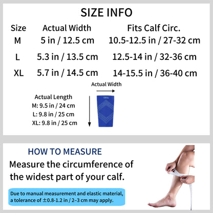 VBOSi Non-slip Graduated Compression Calf Sleeve