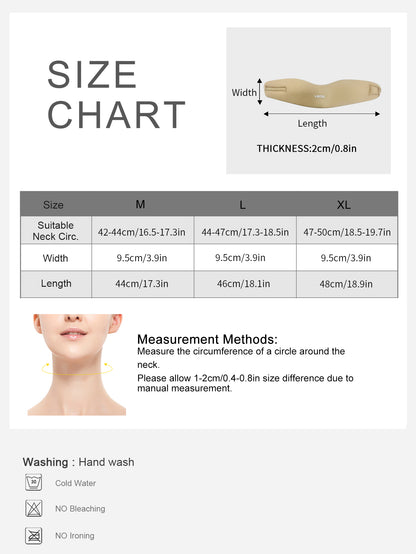 JINGBA SUPPORT 0722 attelle de cou souple pour le soutien de la douleur au cou stabilisateur de collier cervical en mousse souple réglable soulage la douleur