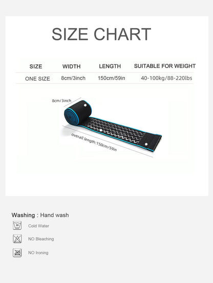 VBOSi 1 Pair Adjustable Anti-slip Knee Support Band