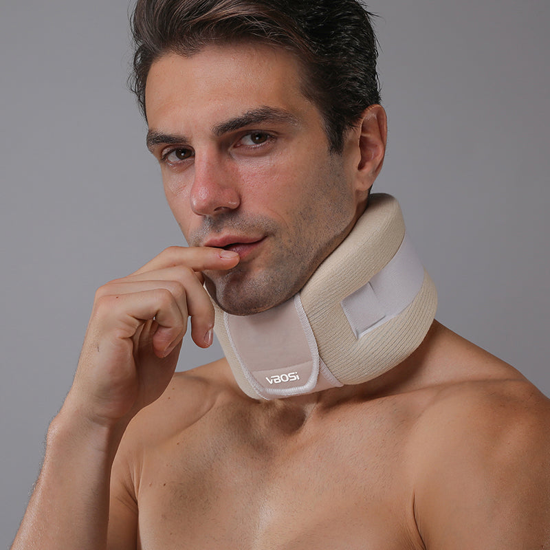 VBOSi Soft Adjustable Foam Cervical Neck Support Collar