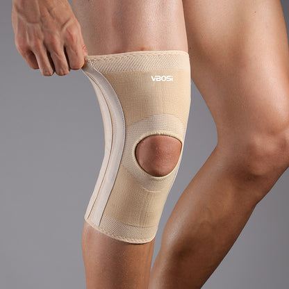VBOSi 1 Pair Elastic Knee Support Sleeve with Stabilizer