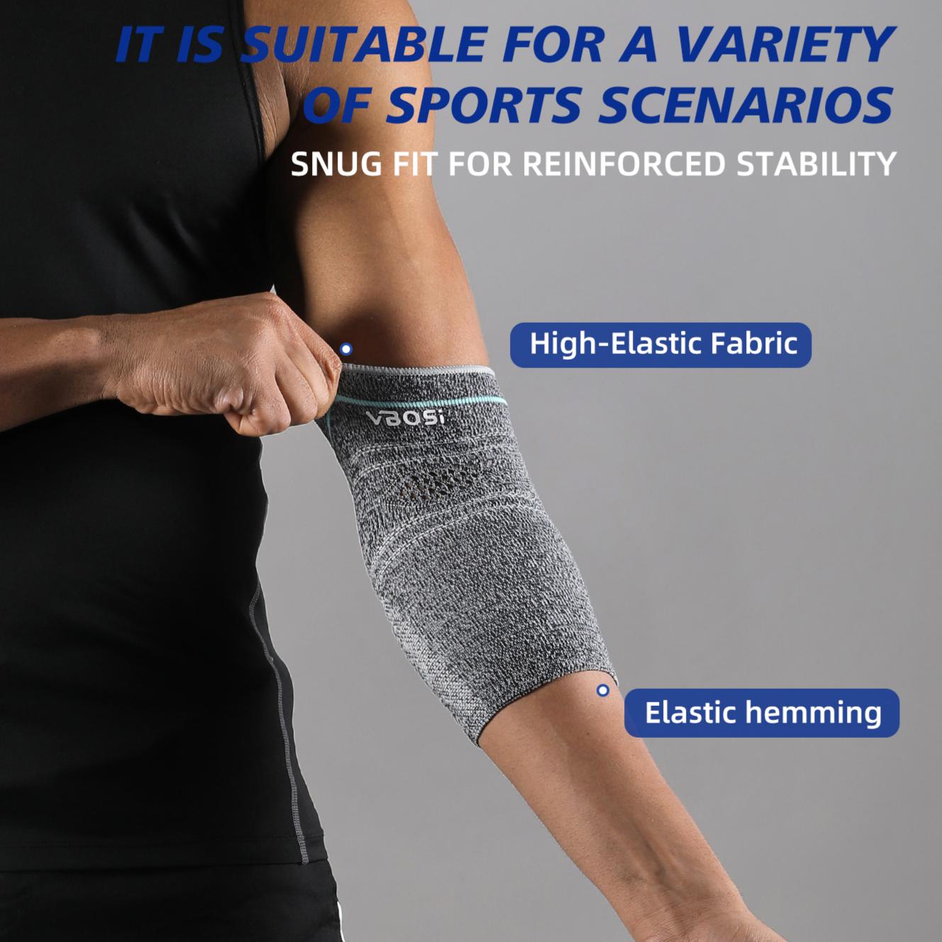 VBOSi Breathable Knit Elbow Compression Sleeve