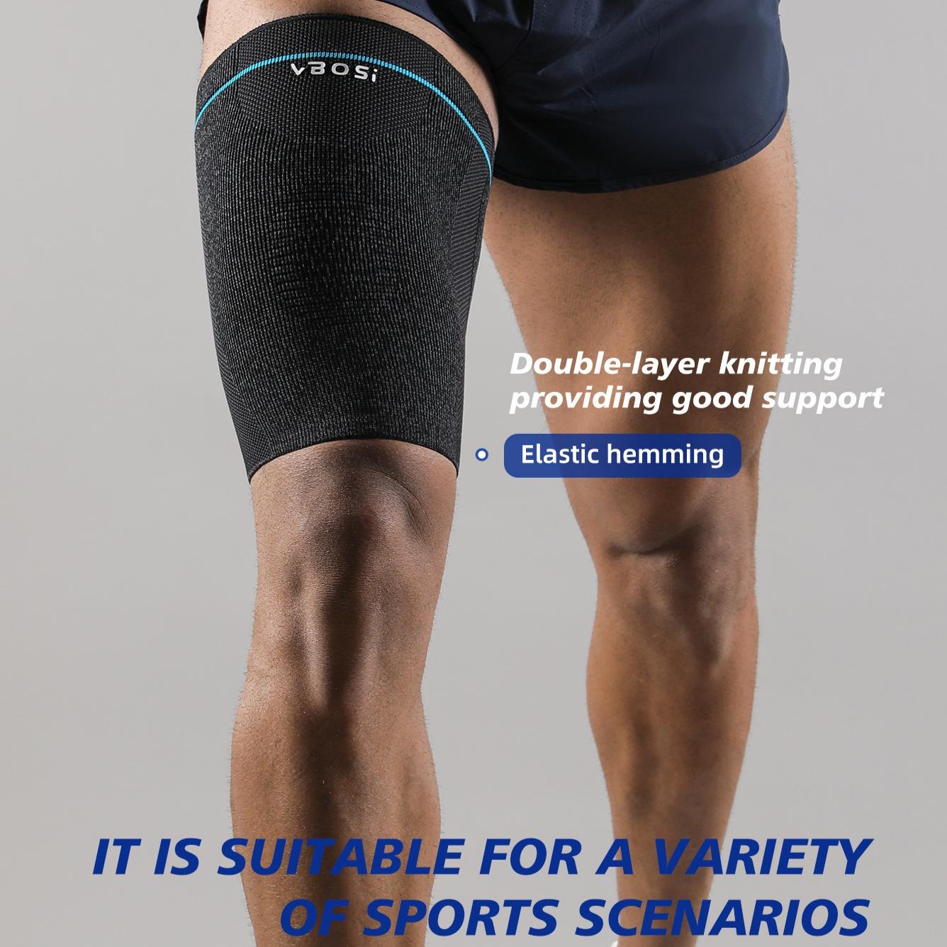 VBOSi 1 Pair Anti Slip Elastic Breathable Thigh Sleeve