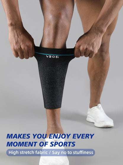 VBOSi 1 Pair Anti Slip Elastic Breathable Calf Sleeve