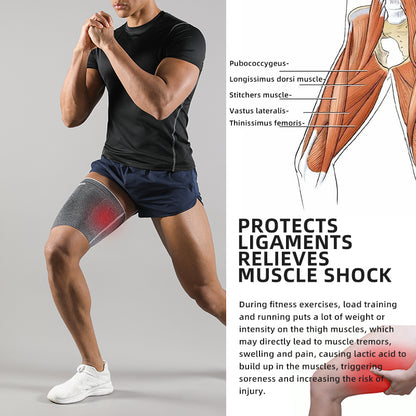 VBOSi 1 Pair Anti Slip Elastic Breathable Thigh Sleeve