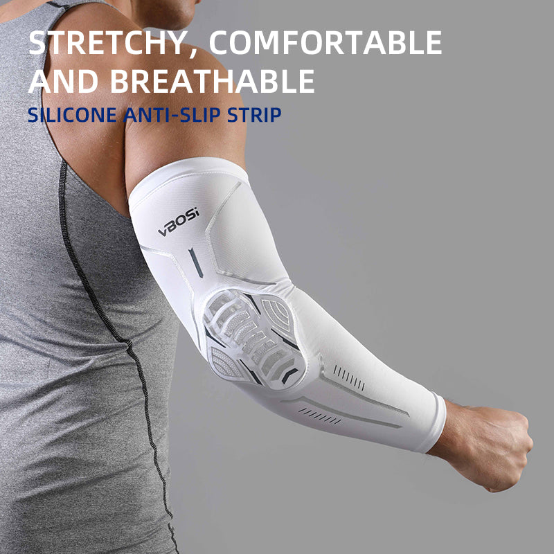 VBOSi 1 Pair Honeycomb Elbow Support Sleeve