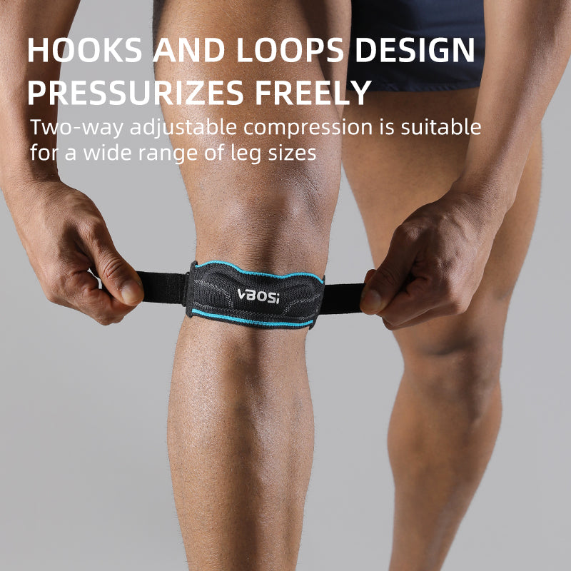 VBOSi 1 Piece Patellar Strap with Silicone Pad