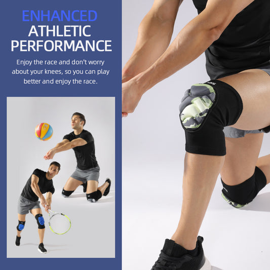 VBOSi 1 Pair Elastic Volleyball Knee Support Pads