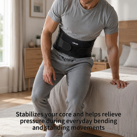 VBOSi Lower Back Lumbar Support Waist Belt