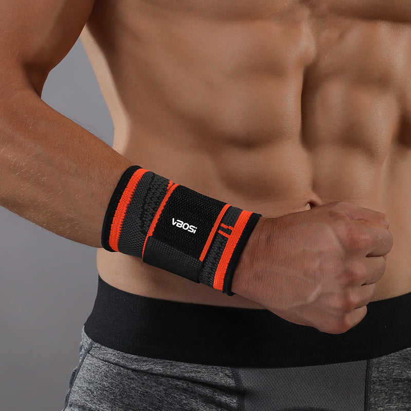 VBOSi 1 Pair Wrist Sleeve with Compression Straps