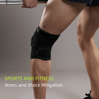 VBOSi 1 Piece Neoprene Knee Support Pad with Stabilizers