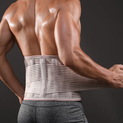 2052 Entrenador de cintura ajustable beige