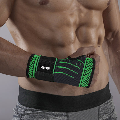 JINGBASUPPORT 5027B Élastique Poignet Brace Manches Nylon Sport Bandage Gym Soutien Main Wraps Haltérophilie bracelets