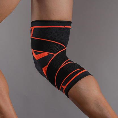 Rodilleras de nailon ajustables - Rodillera de alta compresión para baloncesto