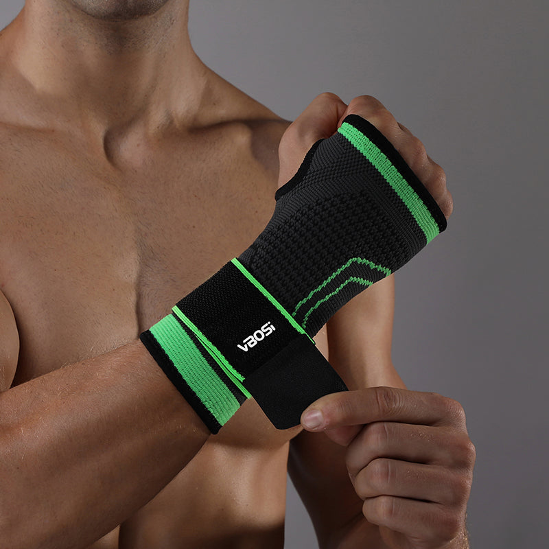 VBOSi 1 Pair Adjustable Wrist Palm Support Sleeve