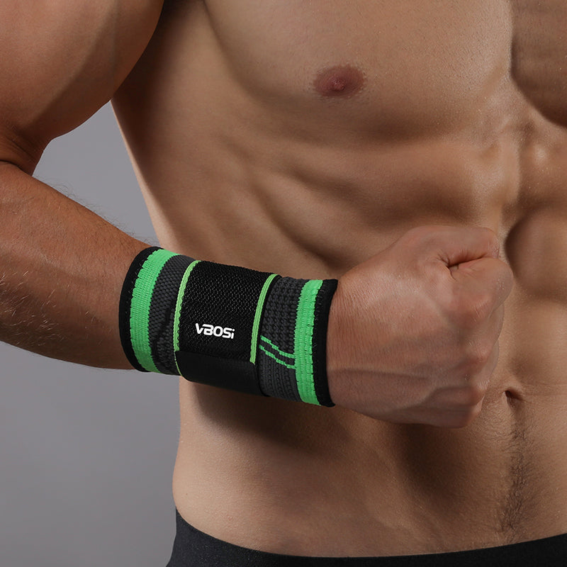 VBOSi 1 Pair Wrist Sleeve with Compression Straps