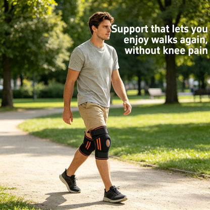 VBOSi Knee Brace with Patella Cushion & Side Stays