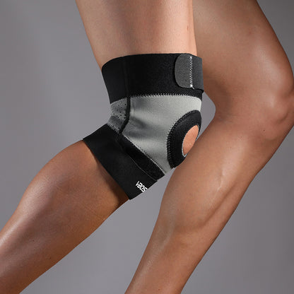 JINGBA SUPPORT 8138 Genouillère réglable pour volley-ball et basket-ball avec ceintures et genouillères de sport