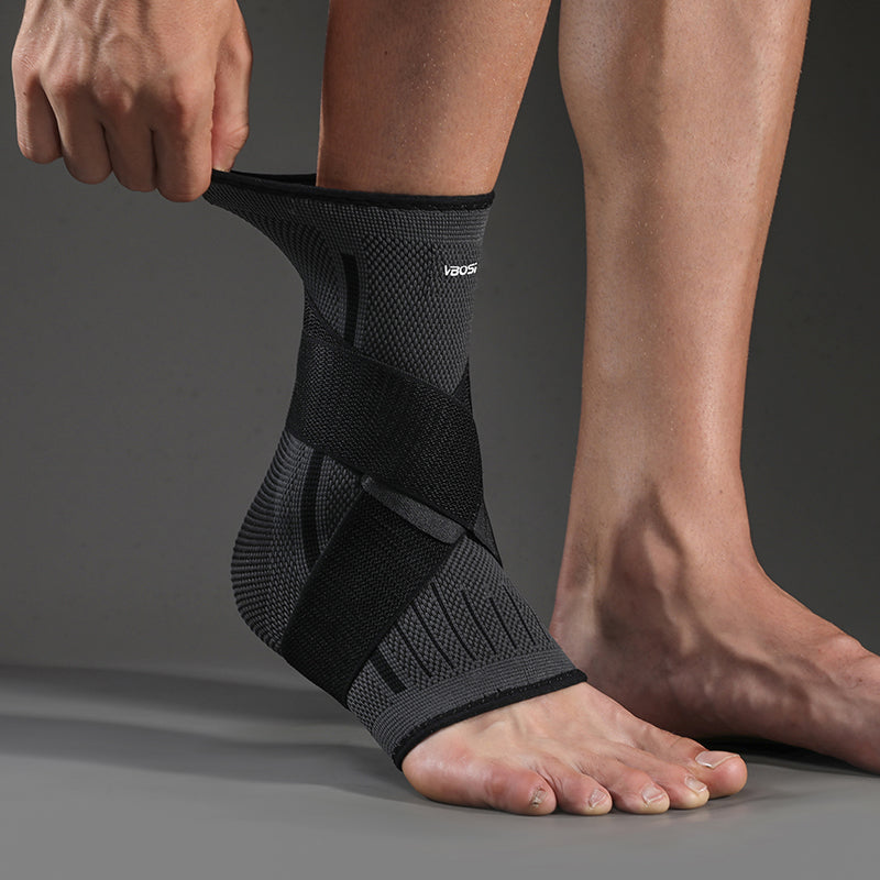 VBOSi 1 Pair Adjustable Strap Ankle Support Sleeve