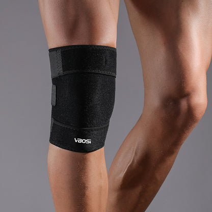 Rodillera ajustable para gimnasio con correa de levantamiento de pesas ecológica para un soporte de alta calidad