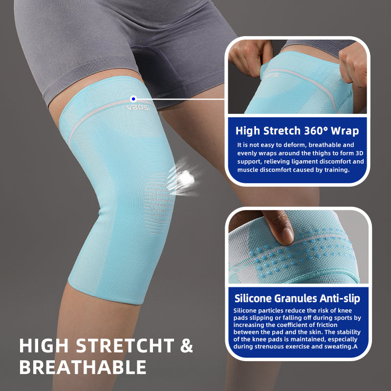 VBOSi Elastic Anti Slip Breathable Knee Sleeve