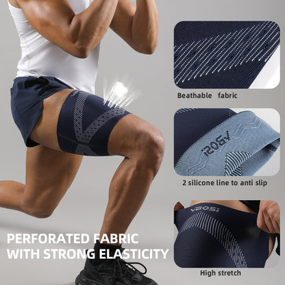 VBOSi 1 Pair Anti Slip Compression Thigh Sleeve